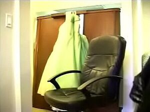 Blonde teen sucks muscular guys cock